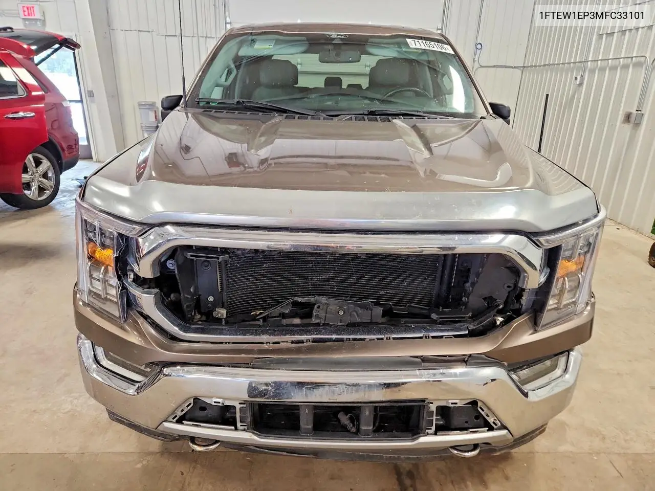 2021 FORD F-150 VIN 1FTEW1EP3MFC33101 — фото 5