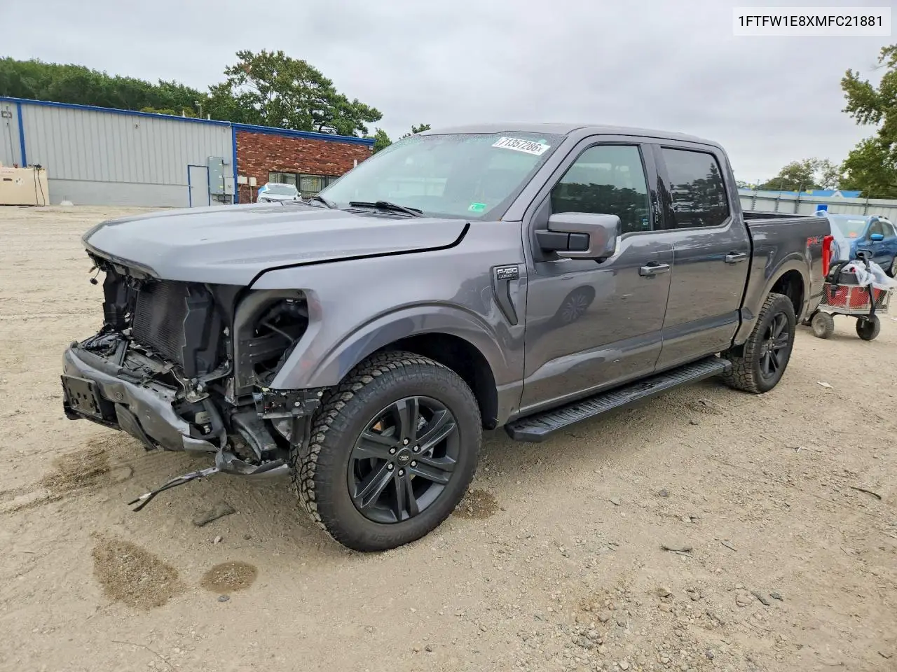 FORD F-150 2021, VIN 1FTFW1E8XMFC21881