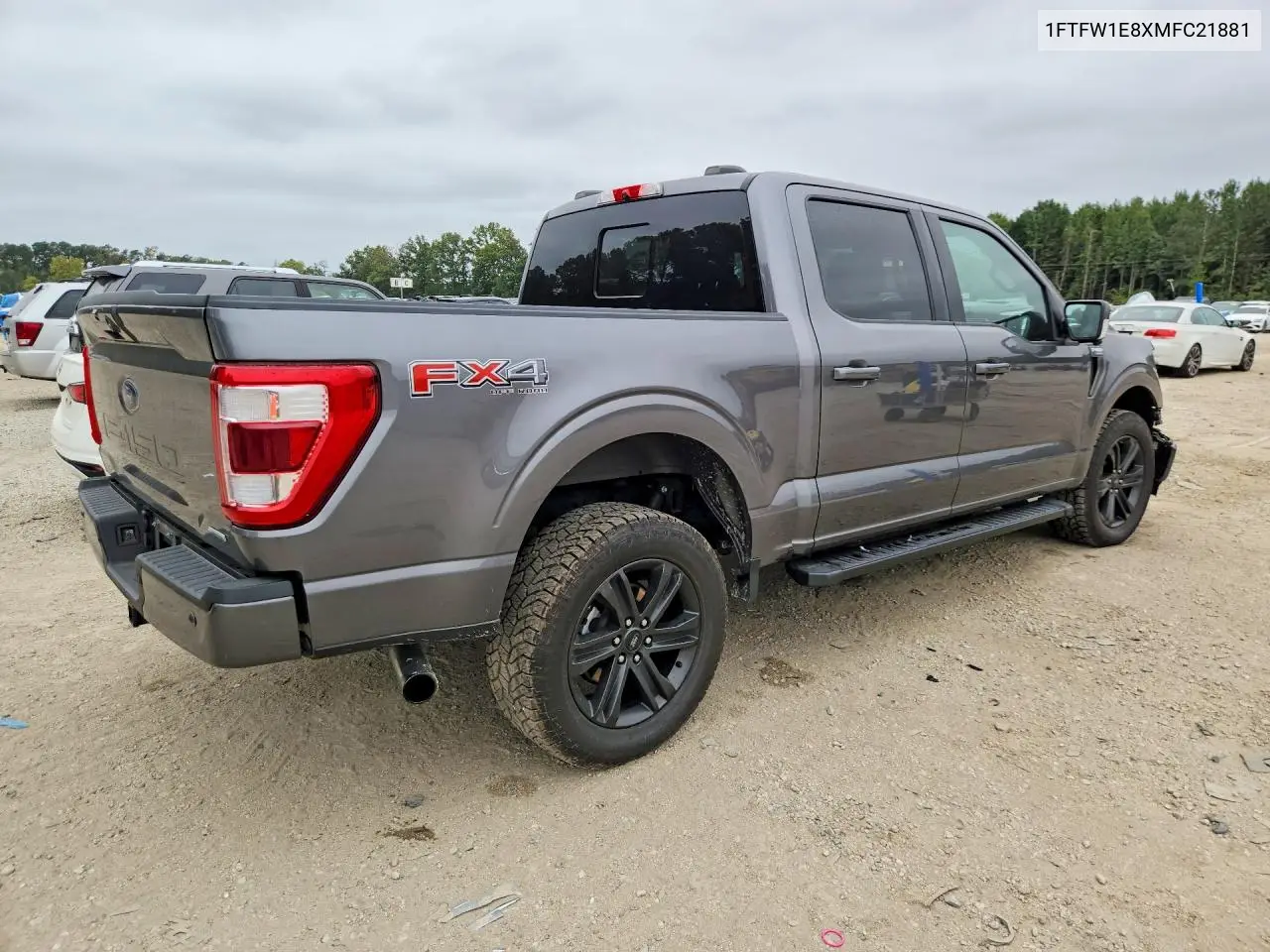 2021 FORD F-150 VIN 1FTFW1E8XMFC21881 — фото 3