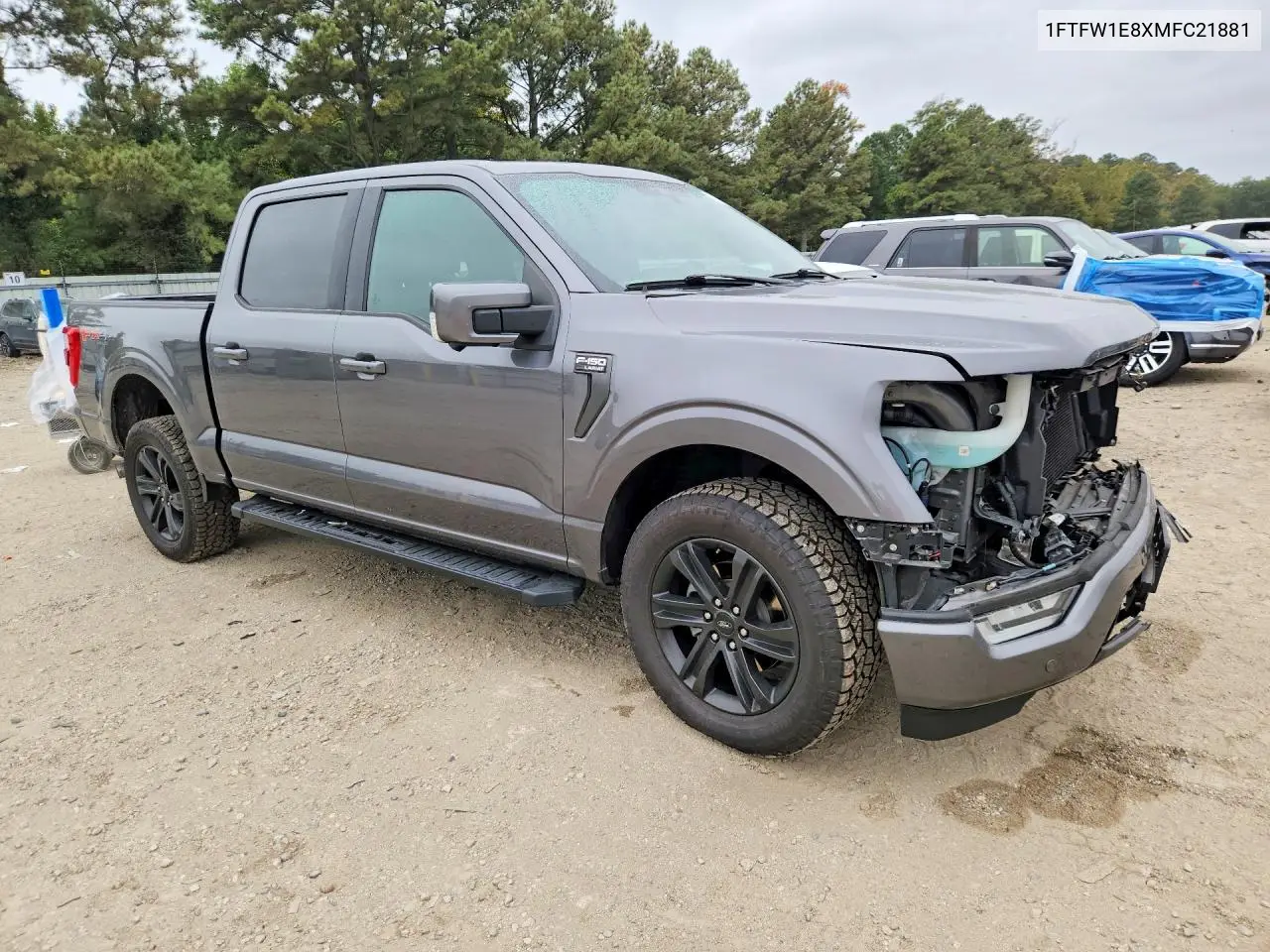 2021 FORD F-150 VIN 1FTFW1E8XMFC21881 — фото 4