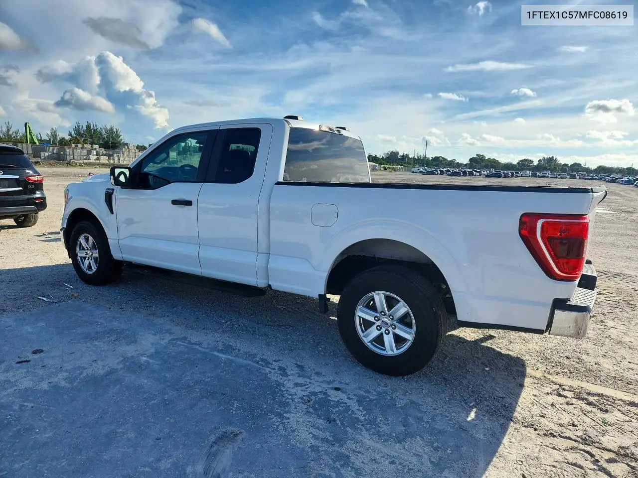 2021 FORD F-150 VIN 1FTEX1C57MFC08619 — фото 2