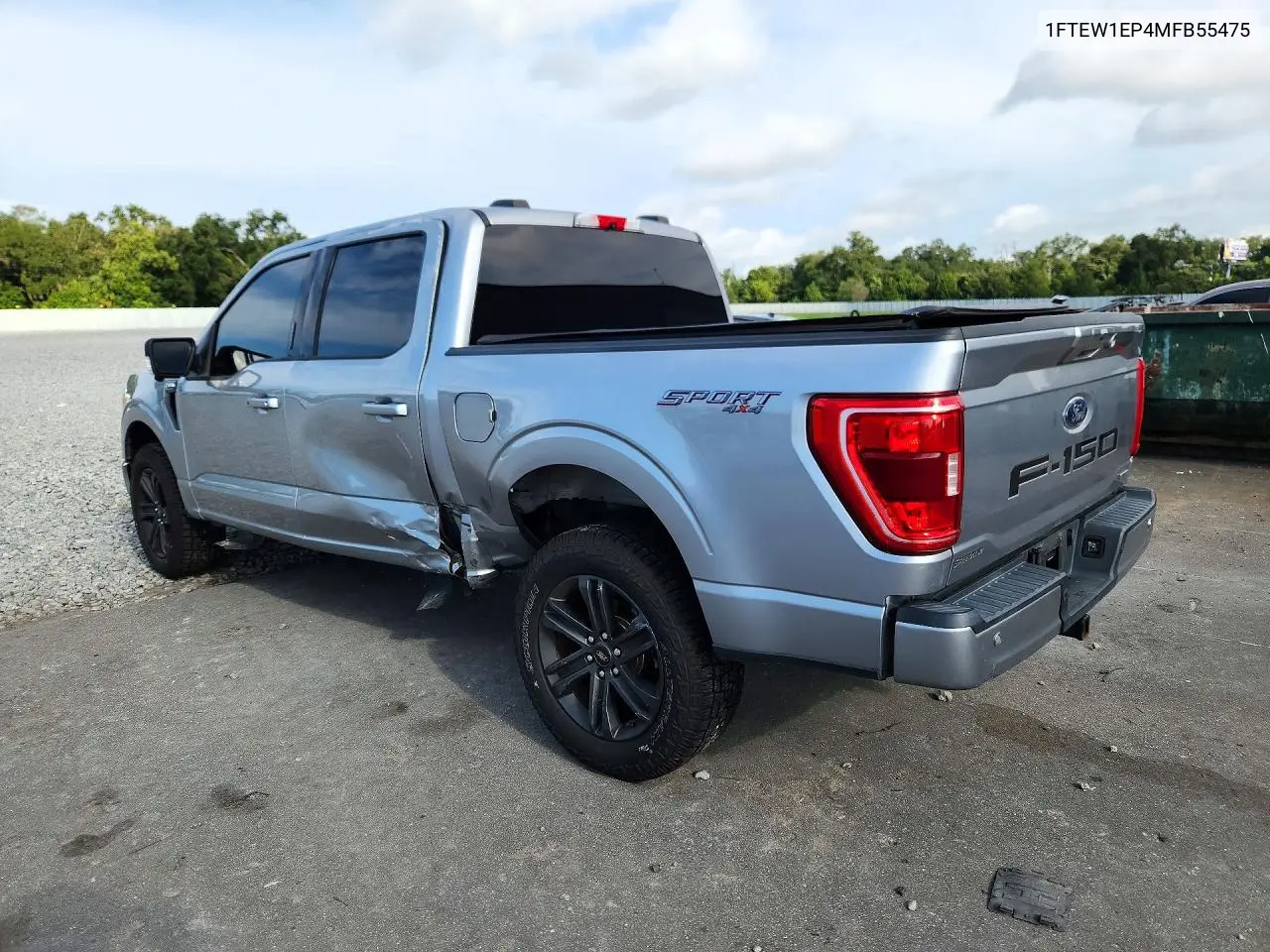 2021 FORD F-150 VIN 1FTEW1EP4MFB55475 — фото 2