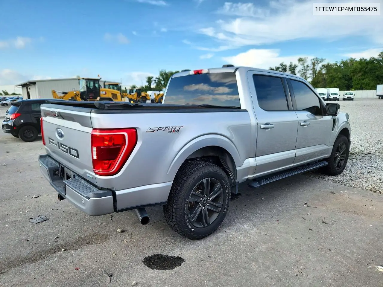 2021 FORD F-150 VIN 1FTEW1EP4MFB55475 — фото 3
