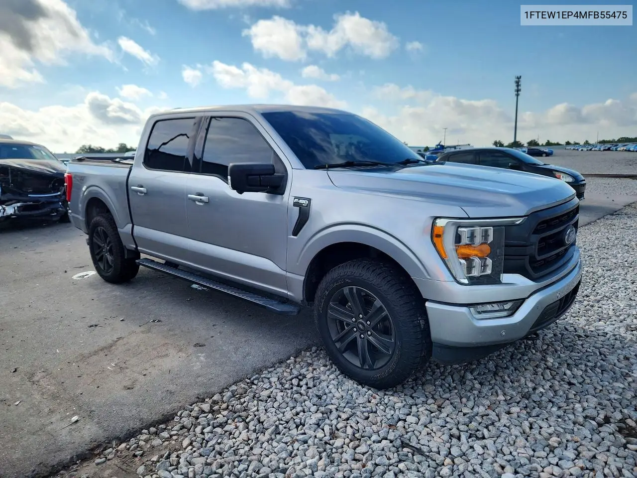 2021 FORD F-150 VIN 1FTEW1EP4MFB55475 — фото 4