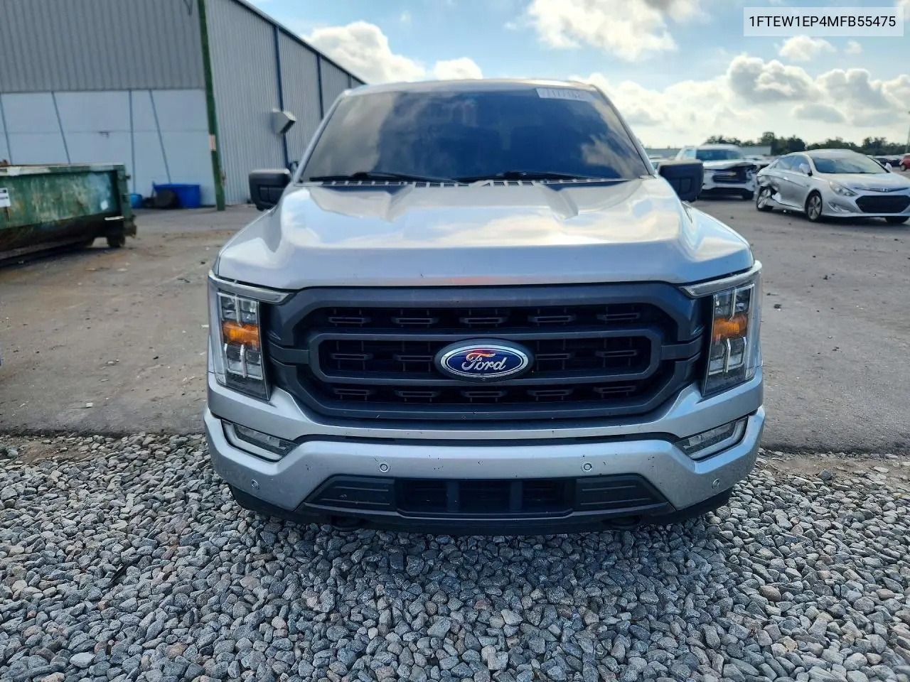 2021 FORD F-150 VIN 1FTEW1EP4MFB55475 — фото 5