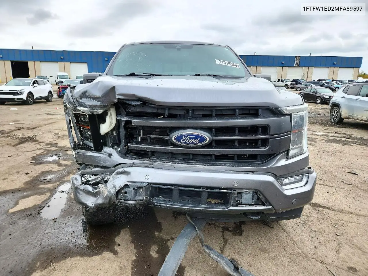 2021 FORD F-150 VIN 1FTFW1ED2MFA89597 — фото 5