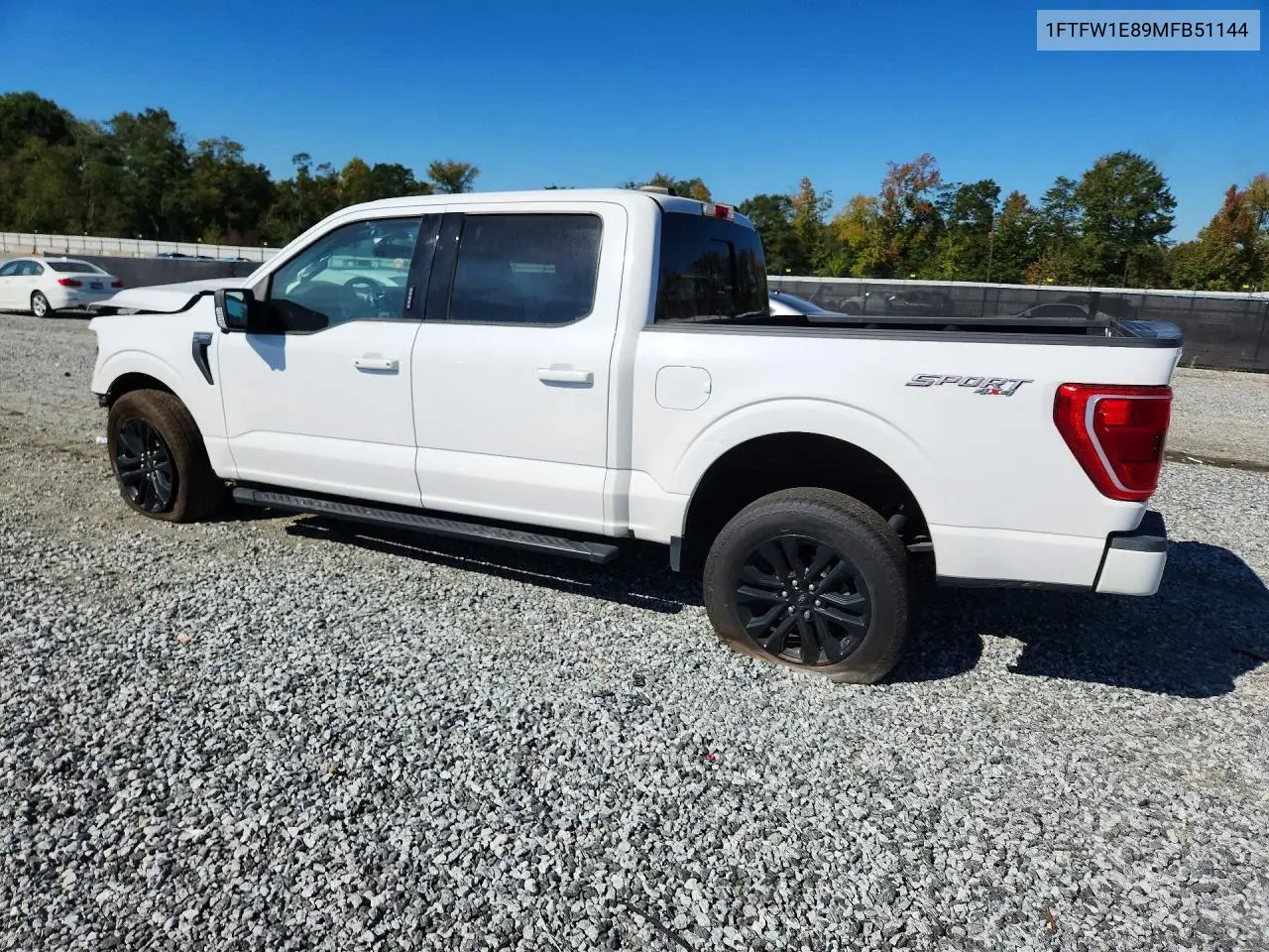2021 FORD F-150 VIN 1FTFW1E89MFB51144 — фото 2