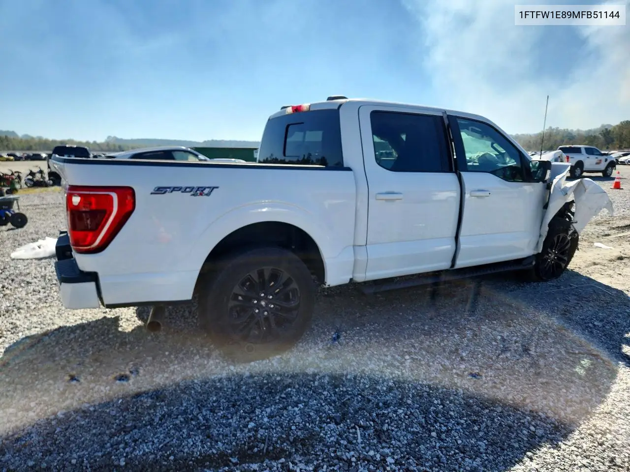 2021 FORD F-150 VIN 1FTFW1E89MFB51144 — фото 3