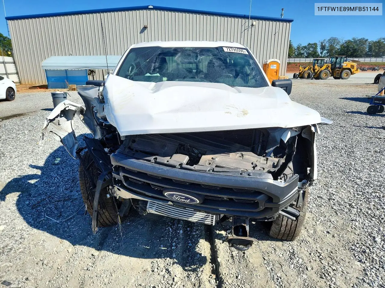 2021 FORD F-150 VIN 1FTFW1E89MFB51144 — фото 5