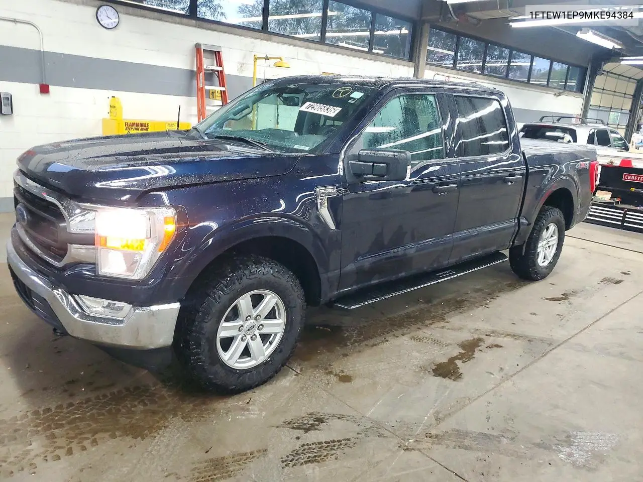 FORD F-150 2021, VIN 1FTEW1EP9MKE94384