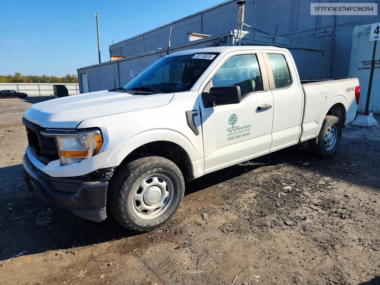 FORD F-150 2021, VIN 1FTFX1E57MFC96394