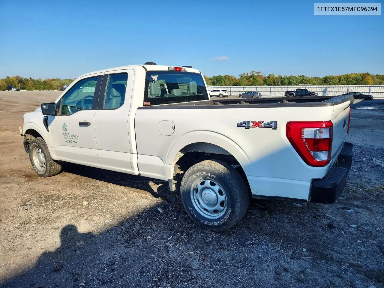 2021 FORD F-150 VIN 1FTFX1E57MFC96394 — фото 2