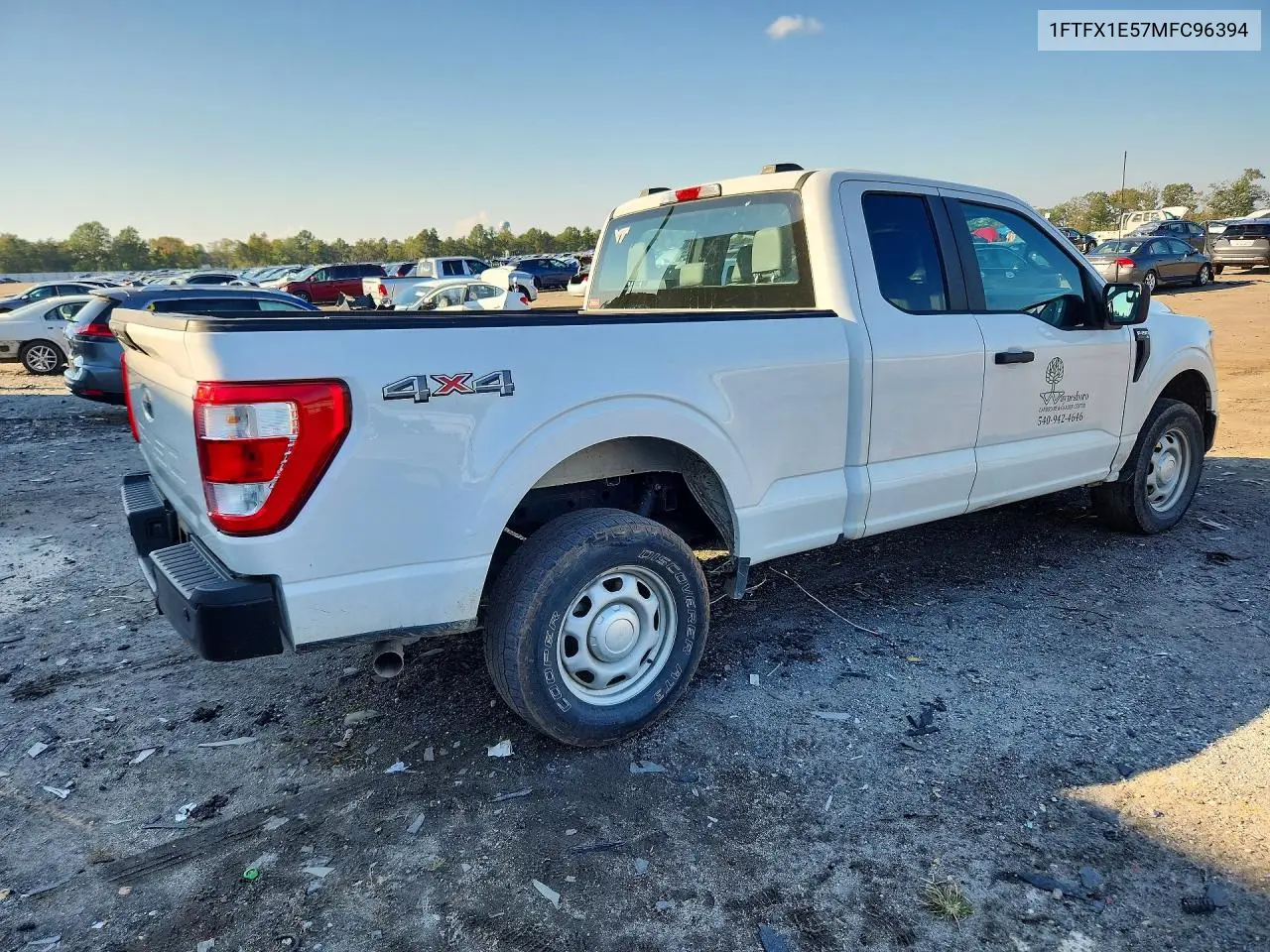 2021 FORD F-150 VIN 1FTFX1E57MFC96394 — фото 3