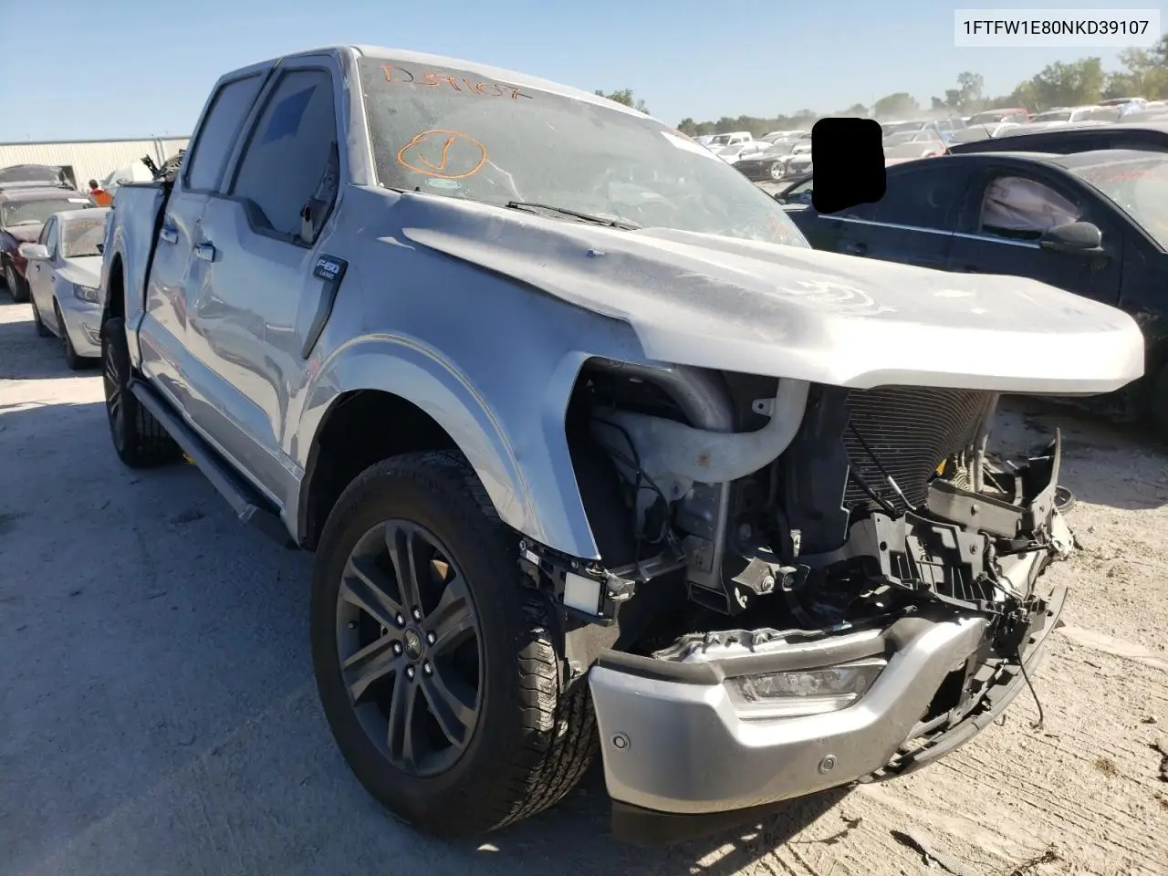FORD F-150 2022, VIN 1FTFW1E80NKD39107