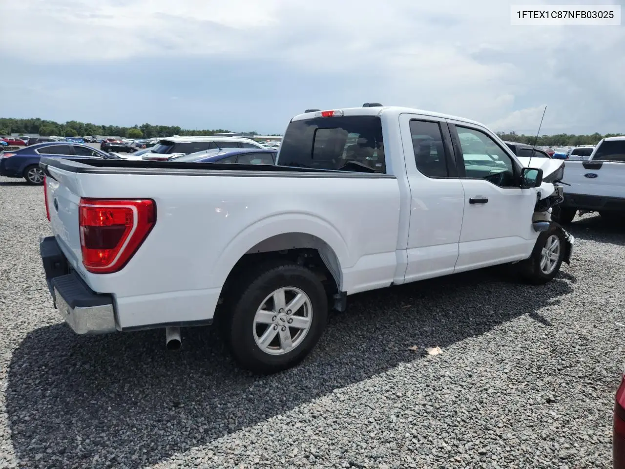2022 FORD F-150 VIN 1FTEX1C87NFB03025 — фото 3