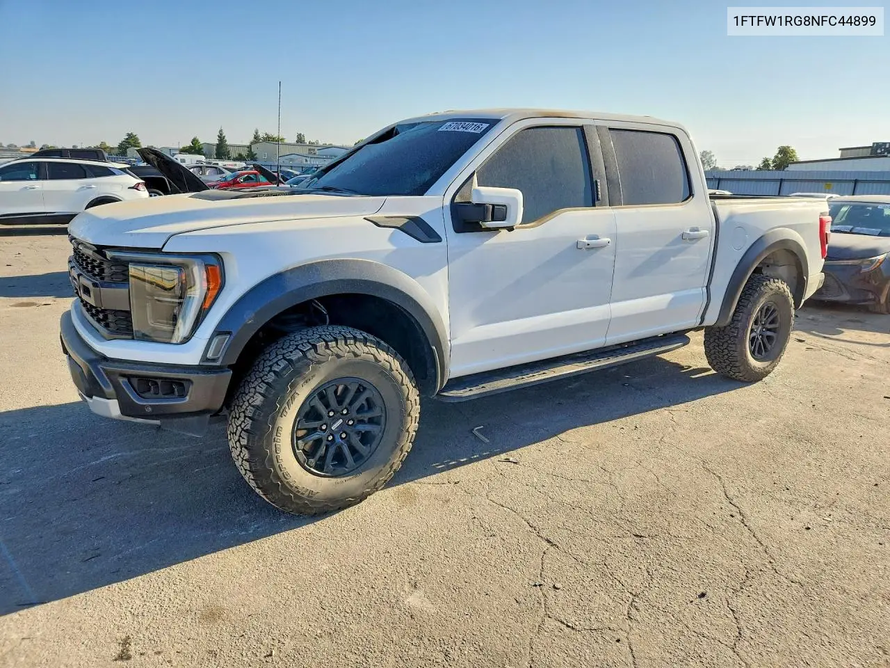 FORD F-150 2022, VIN 1FTFW1RG8NFC44899