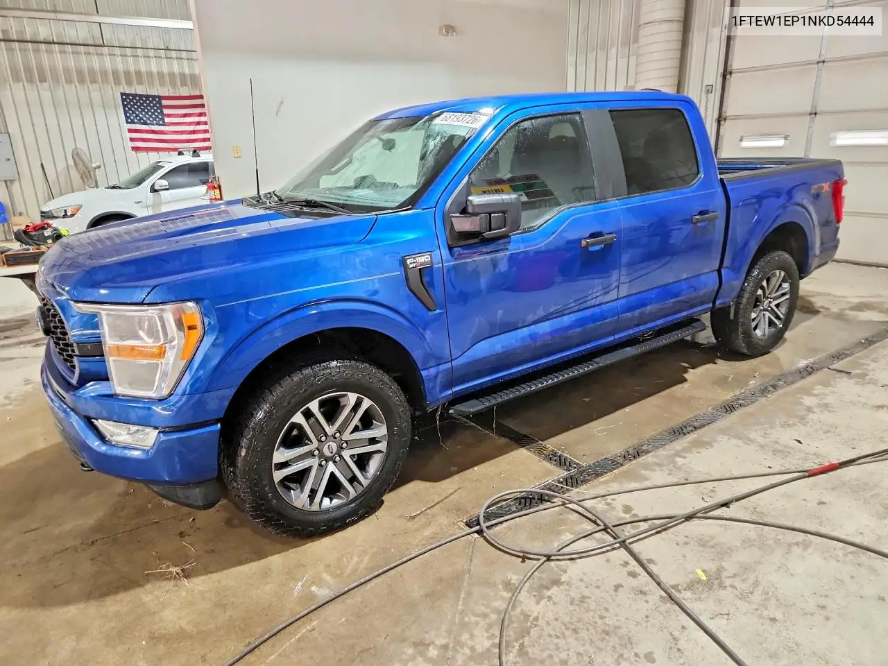 FORD F-150 2022, VIN 1FTEW1EP1NKD54444
