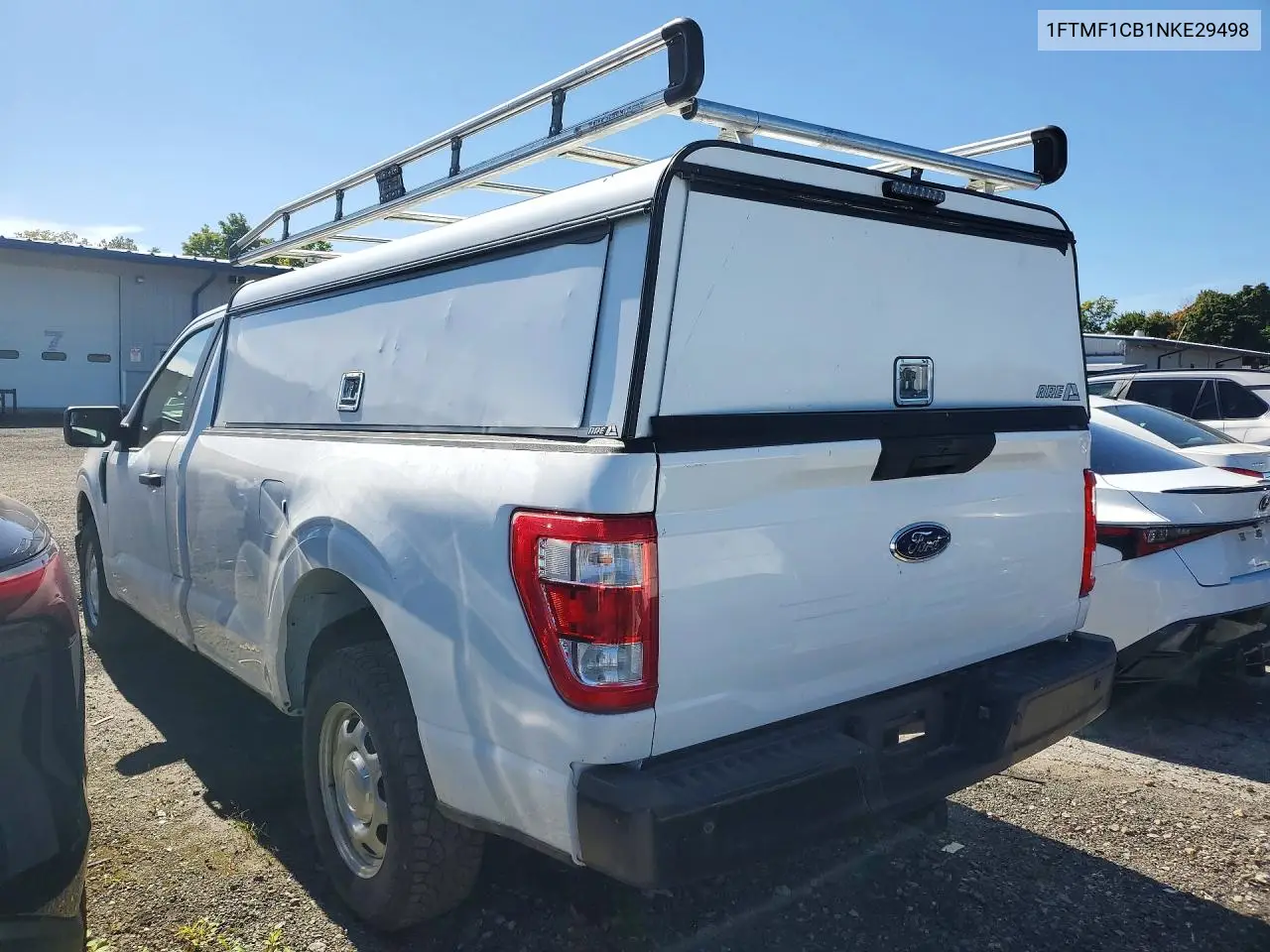 2022 FORD F-150 VIN 1FTMF1CB1NKE29498 — фото 2