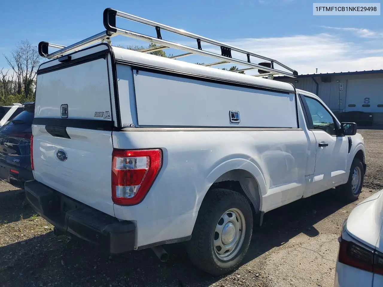 2022 FORD F-150 VIN 1FTMF1CB1NKE29498 — фото 3