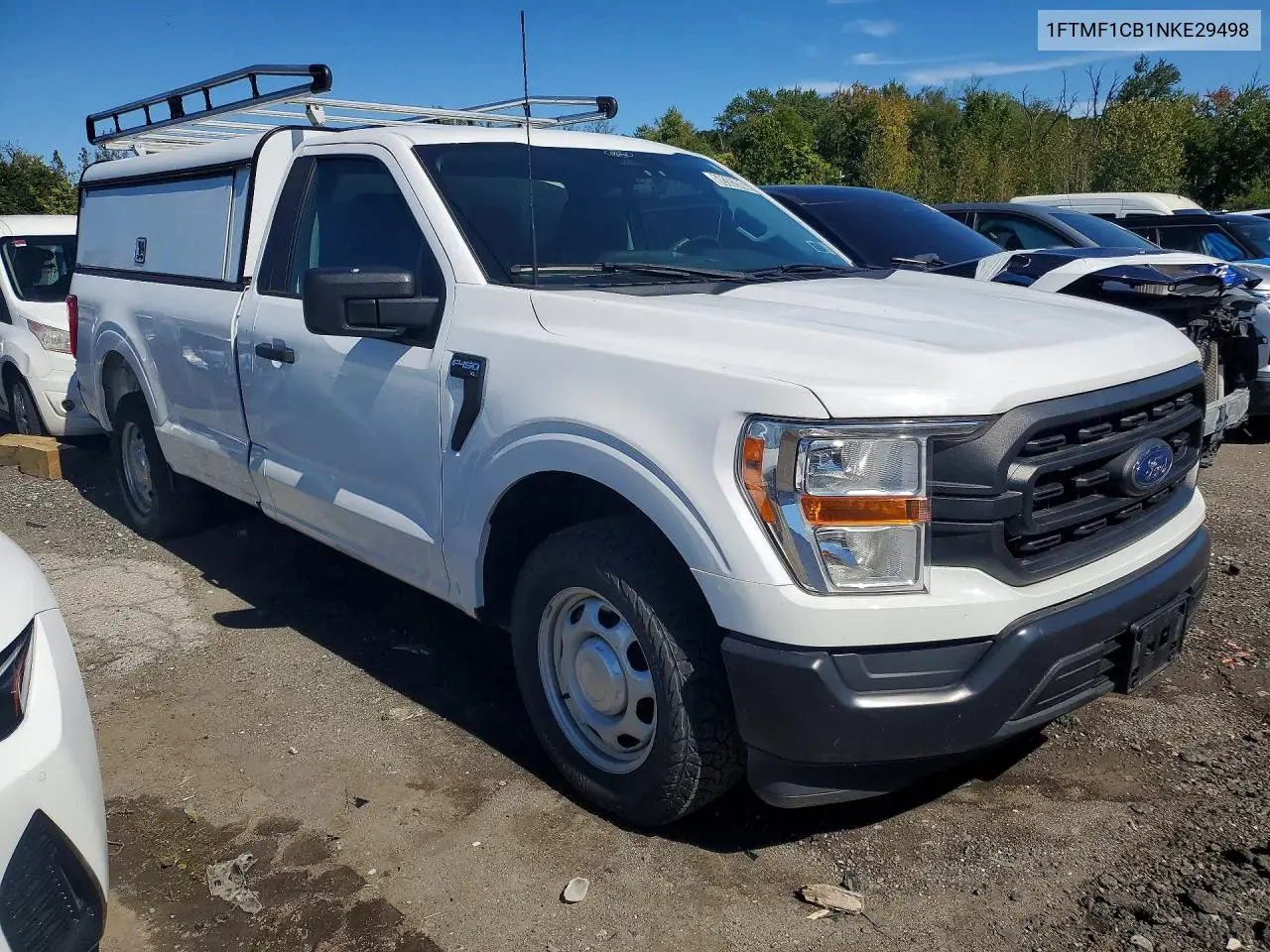 2022 FORD F-150 VIN 1FTMF1CB1NKE29498 — фото 4