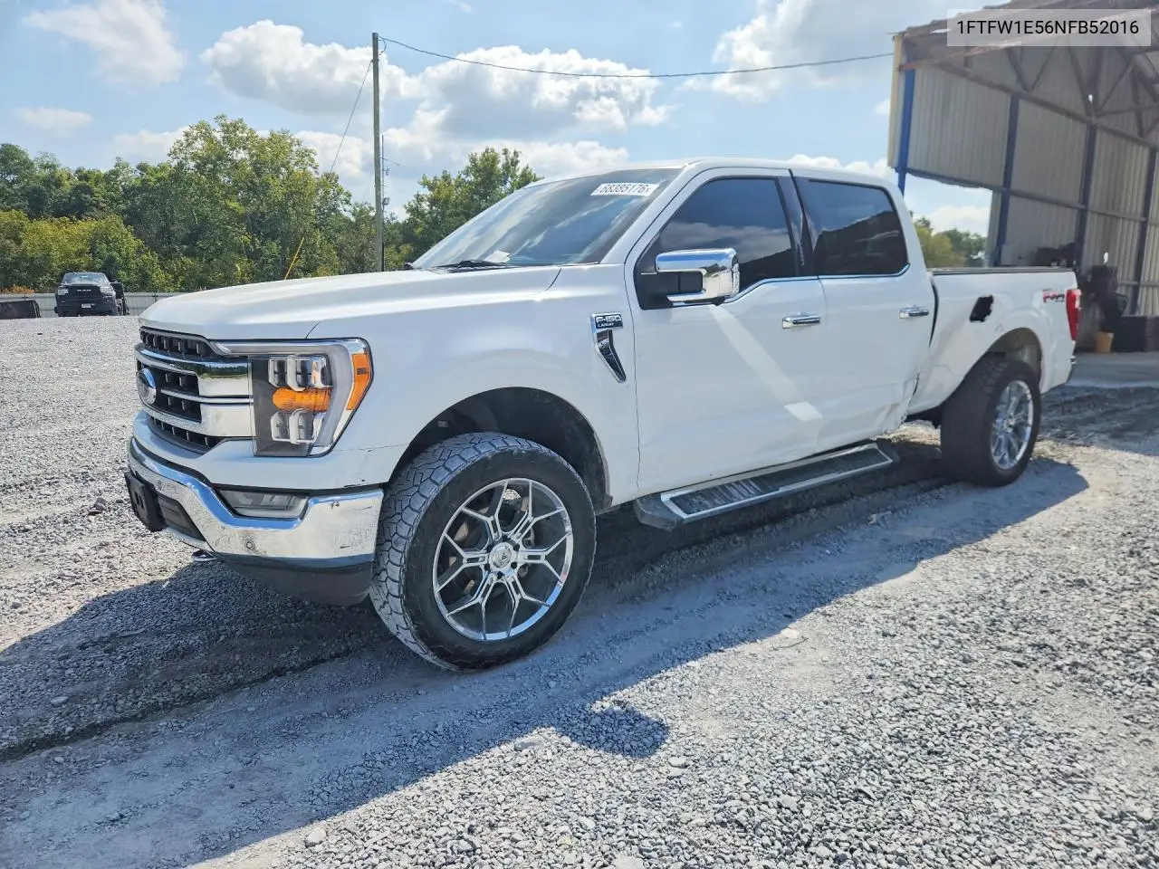 FORD F-150 2022, VIN 1FTFW1E56NFB52016