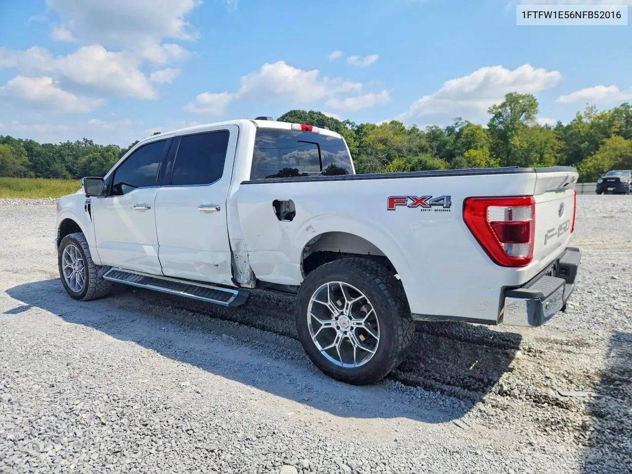 2022 FORD F-150 VIN 1FTFW1E56NFB52016 — фото 2