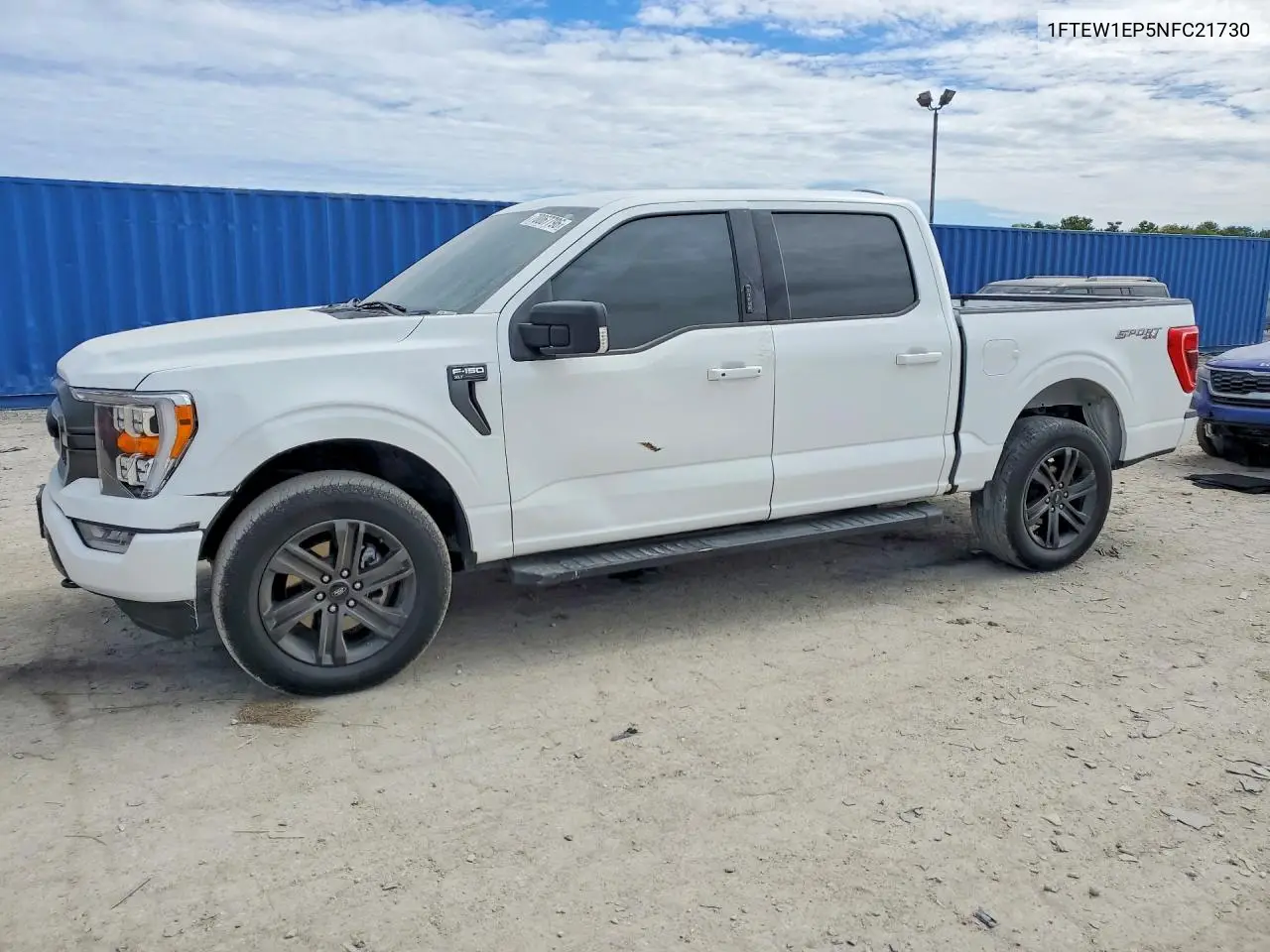 FORD F-150 2022, VIN 1FTEW1EP5NFC21730