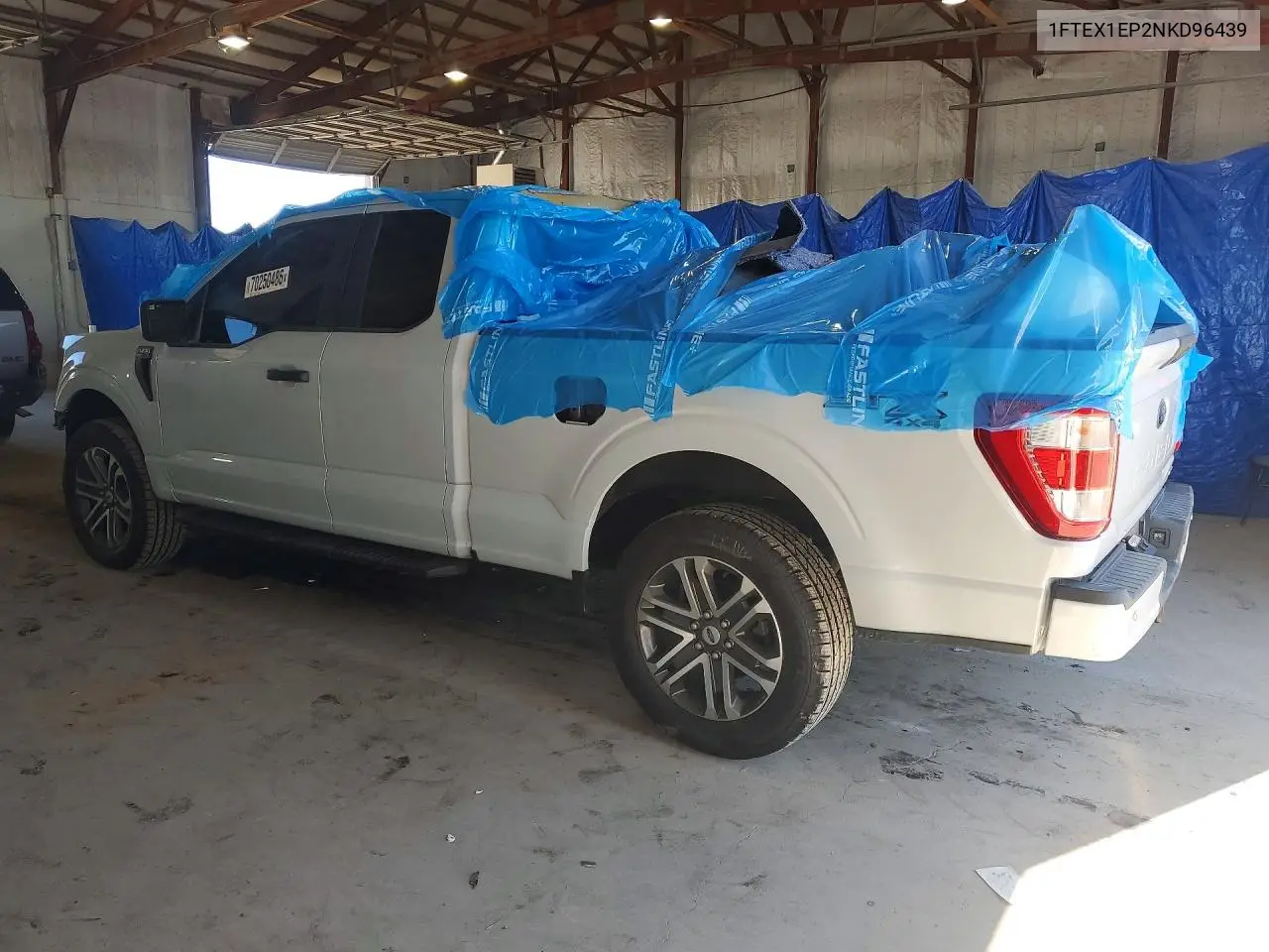 2022 FORD F-150 VIN 1FTEX1EP2NKD96439 — фото 2