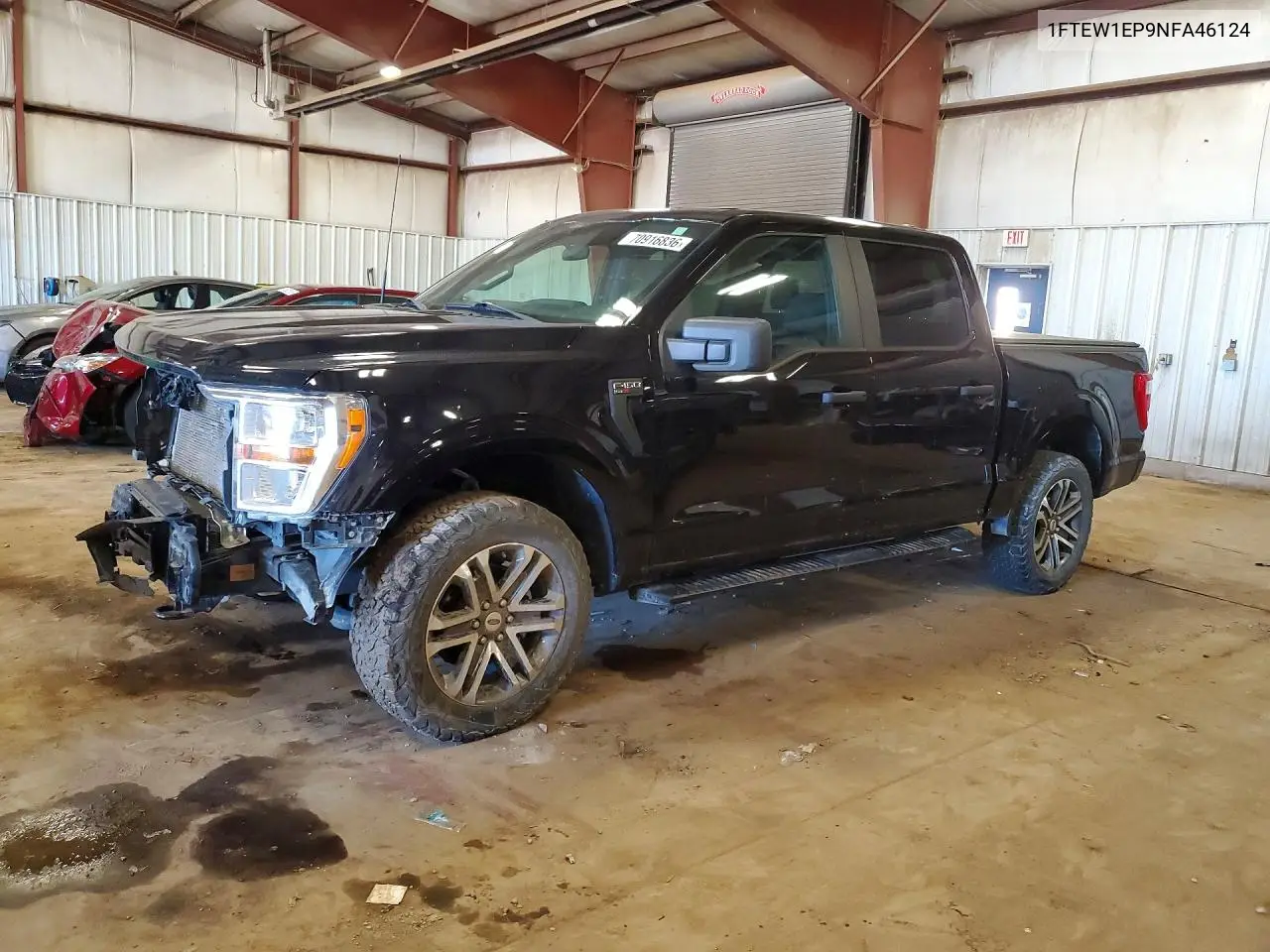 FORD F-150 2022, VIN 1FTEW1EP9NFA46124