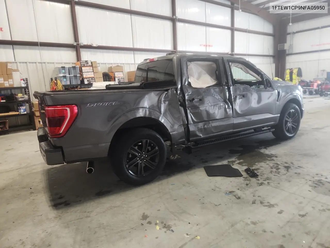 2022 FORD F-150 VIN 1FTEW1CP9NFA05950 — фото 3