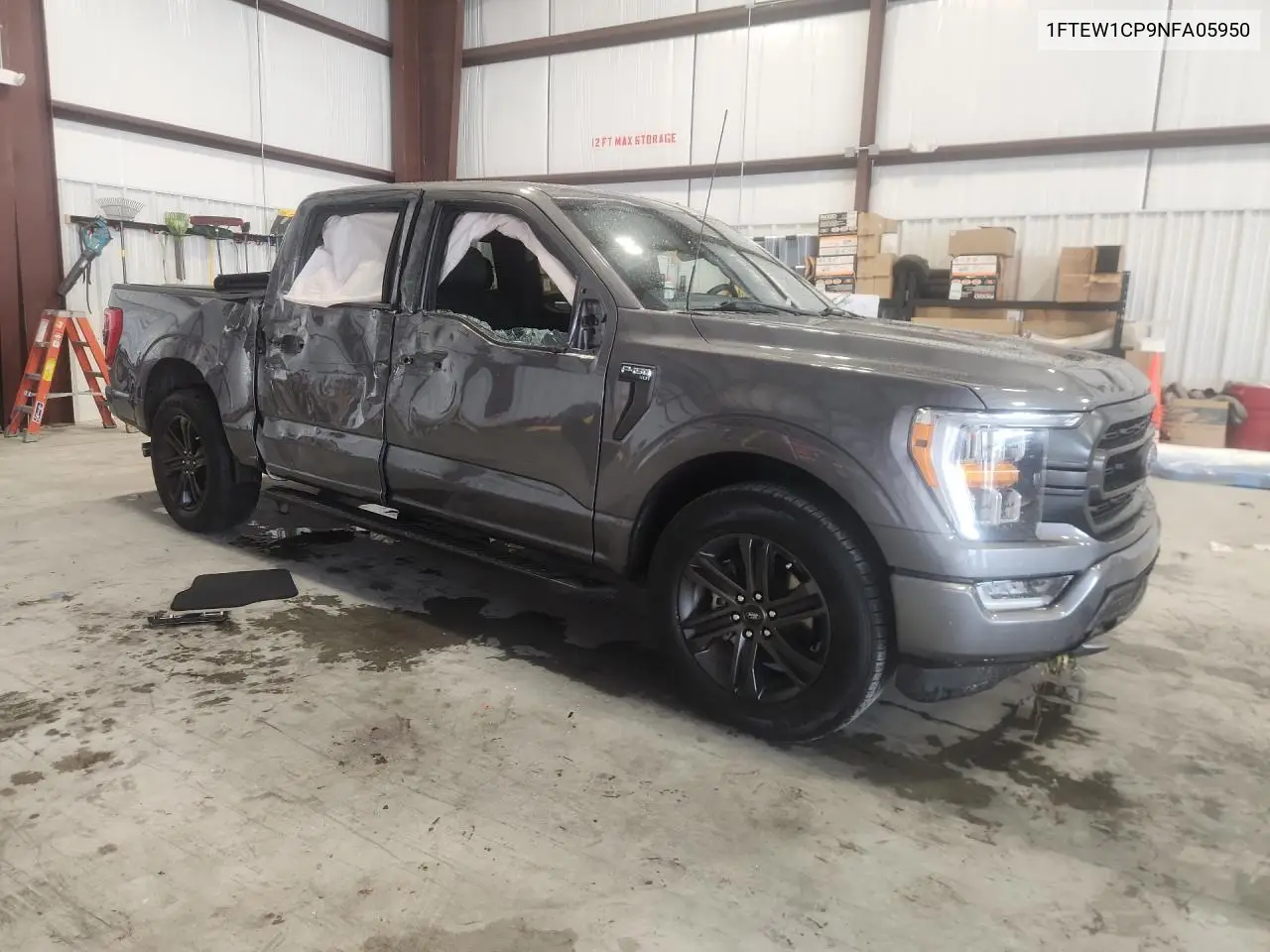 2022 FORD F-150 VIN 1FTEW1CP9NFA05950 — фото 4