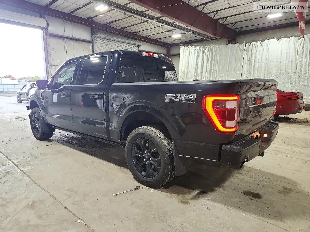 2022 FORD F-150 VIN 1FTFW1E84NFB59749 — фото 2