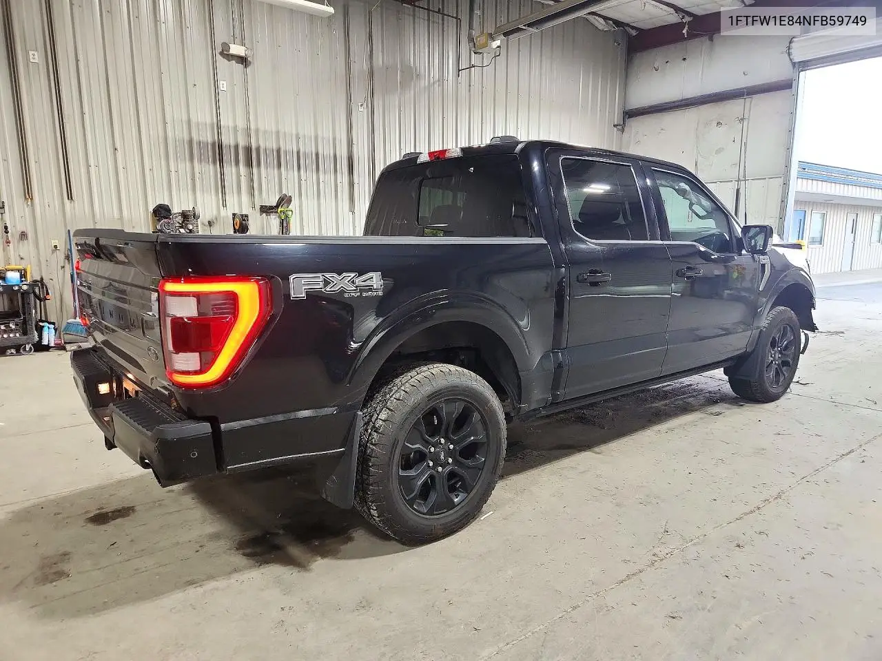 2022 FORD F-150 VIN 1FTFW1E84NFB59749 — фото 3