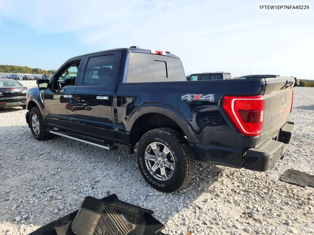 2022 FORD F-150 VIN 1FTEW1EP7NFA45229 — фото 2