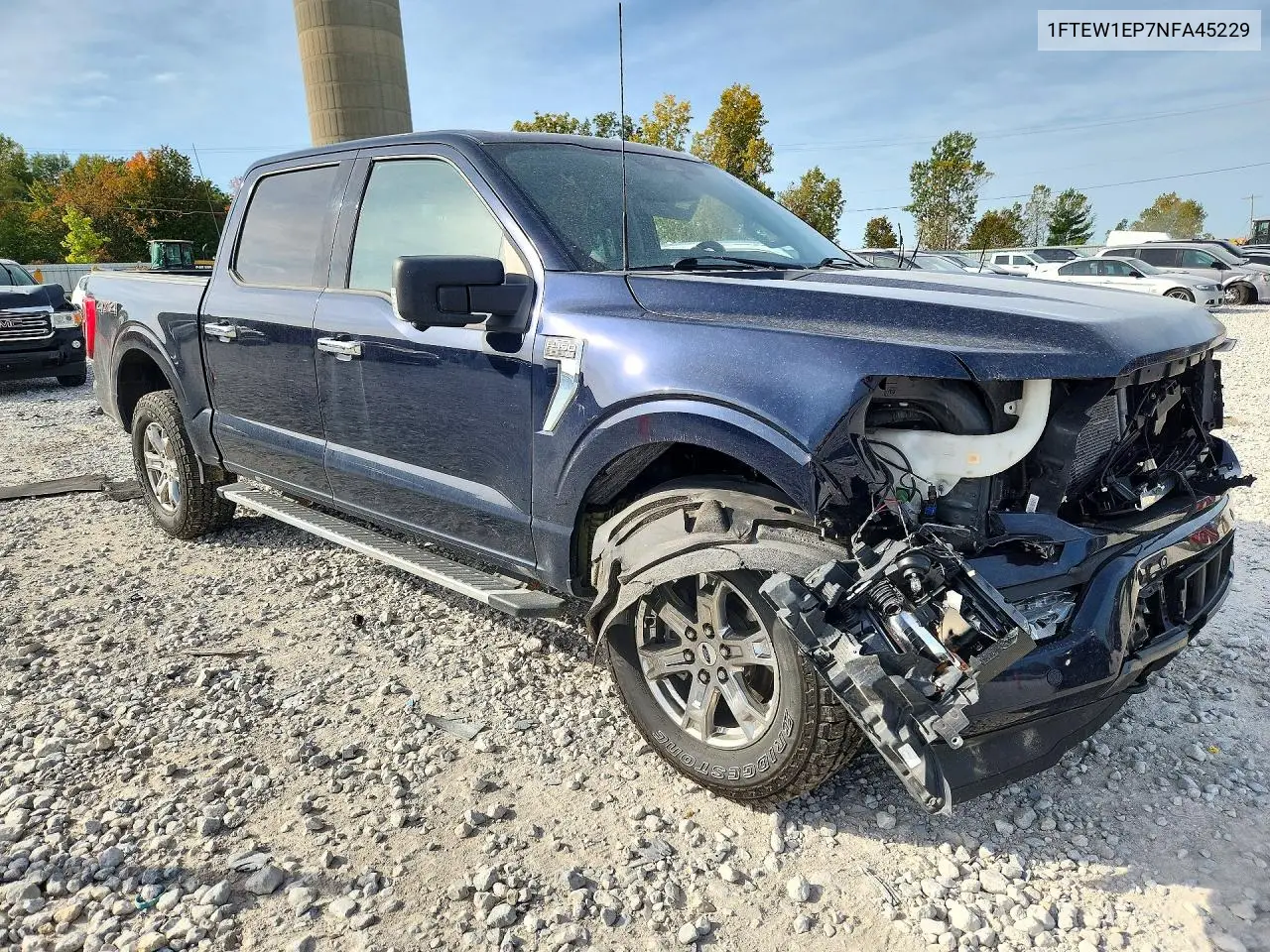 2022 FORD F-150 VIN 1FTEW1EP7NFA45229 — фото 4