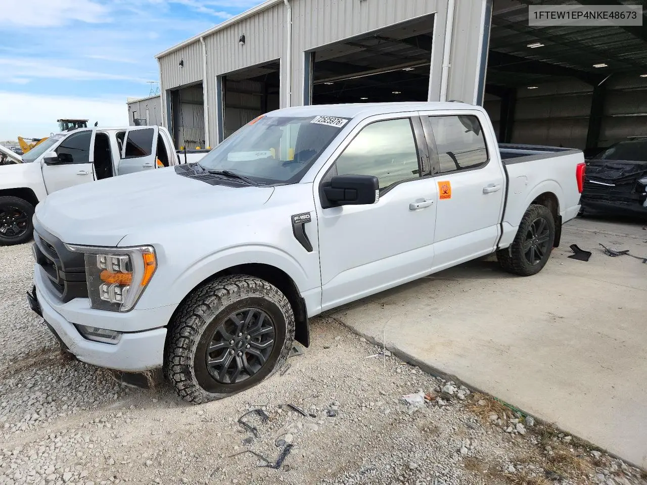 FORD F-150 2022, VIN 1FTEW1EP4NKE48673