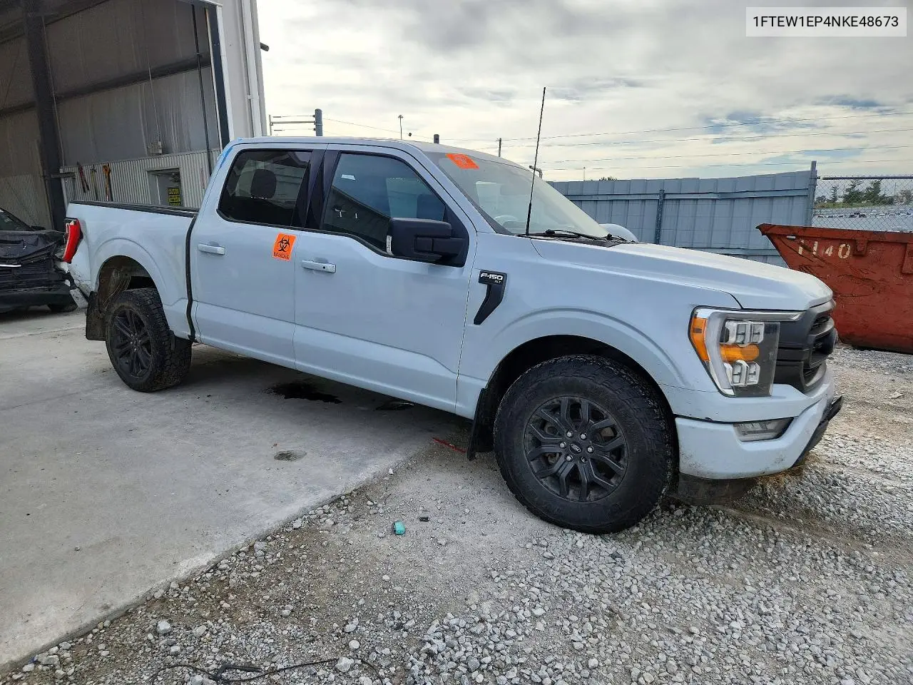 2022 FORD F-150 VIN 1FTEW1EP4NKE48673 — фото 4