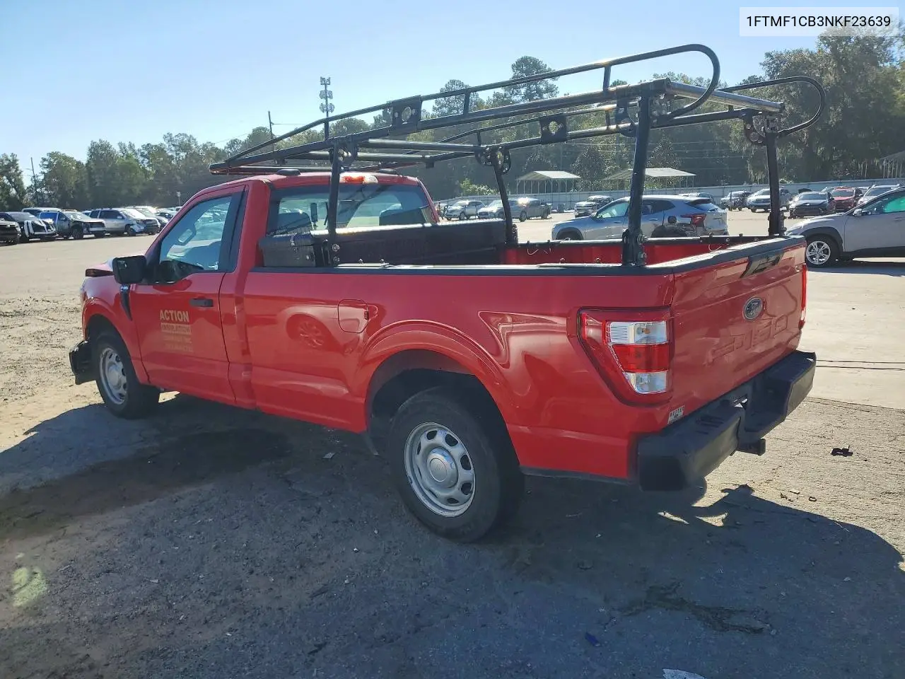 2022 FORD F-150 VIN 1FTMF1CB3NKF23639 — фото 2