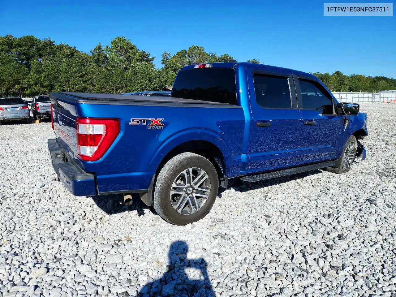 2022 FORD F-150 VIN 1FTFW1E53NFC37511 — фото 3
