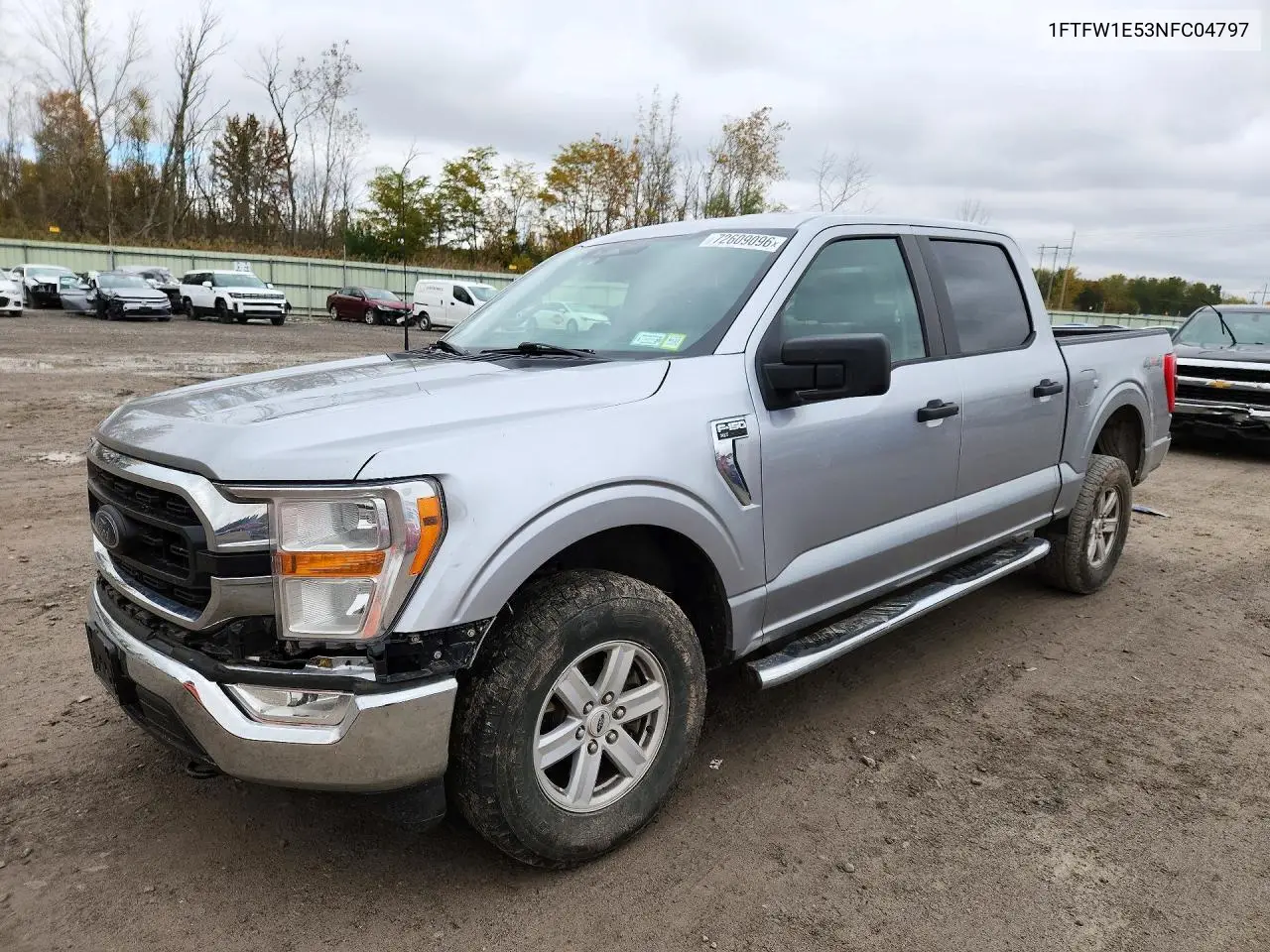FORD F-150 2022, VIN 1FTFW1E53NFC04797