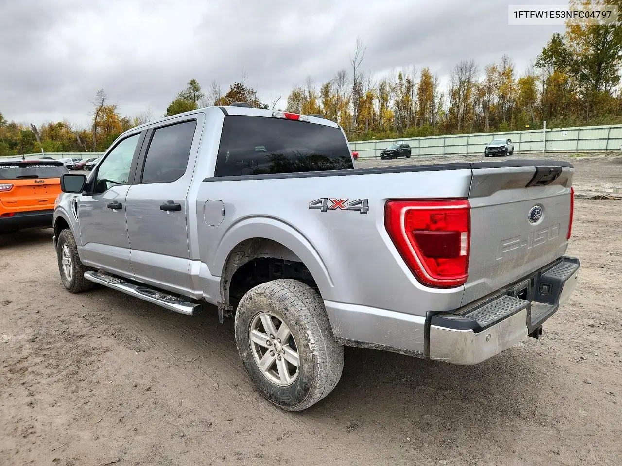 2022 FORD F-150 VIN 1FTFW1E53NFC04797 — фото 2