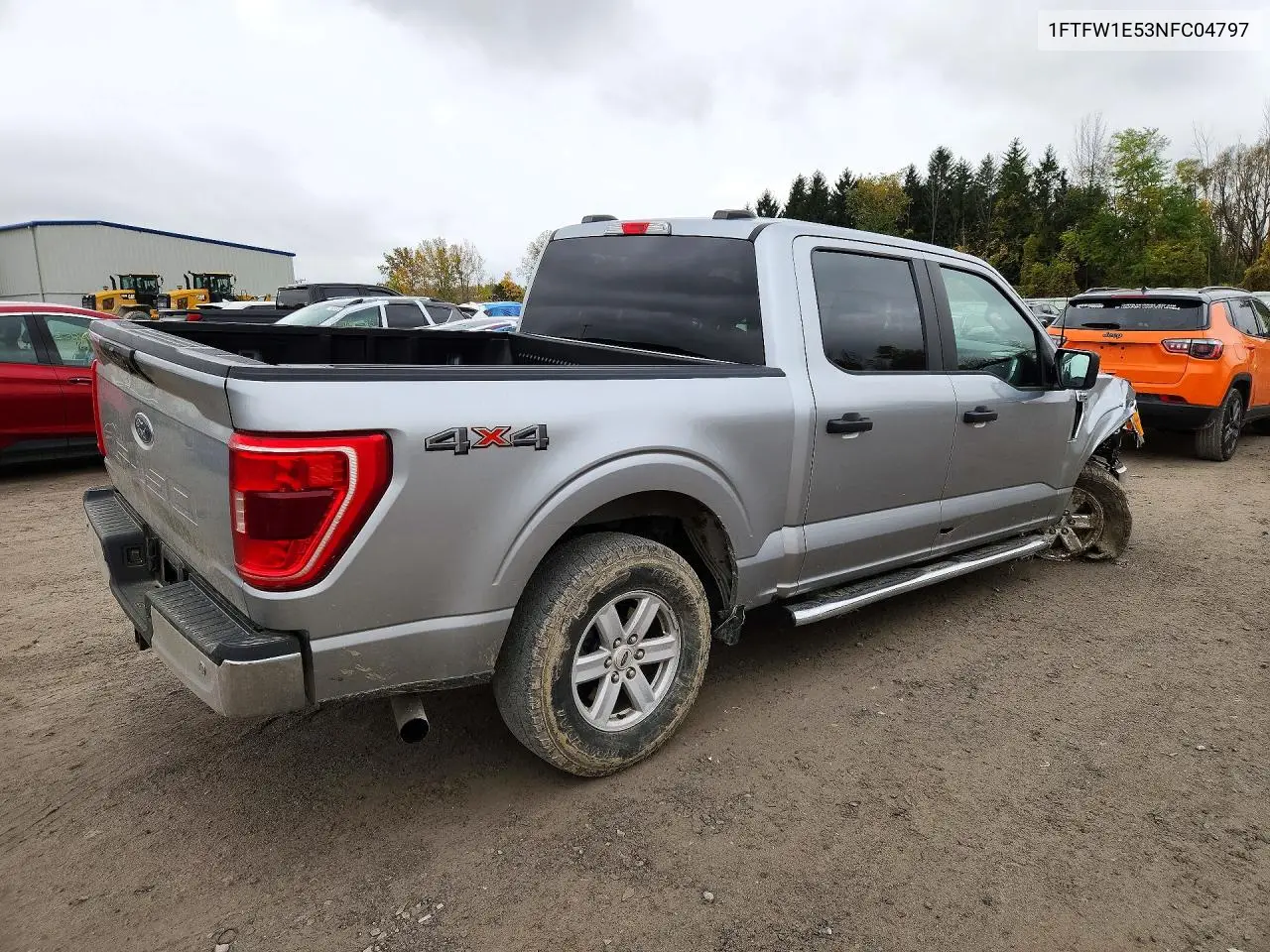 2022 FORD F-150 VIN 1FTFW1E53NFC04797 — фото 3