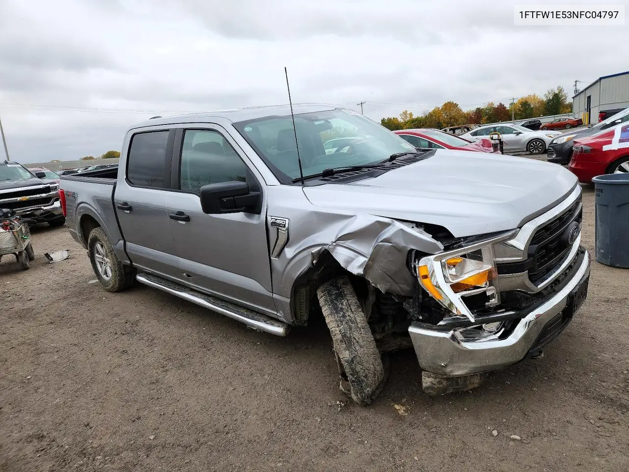 2022 FORD F-150 VIN 1FTFW1E53NFC04797 — фото 4