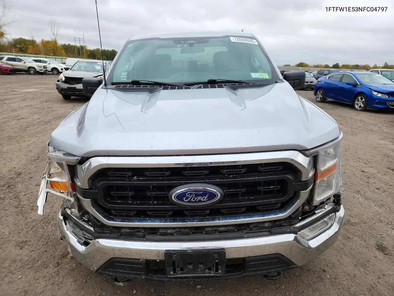 2022 FORD F-150 VIN 1FTFW1E53NFC04797 — фото 5
