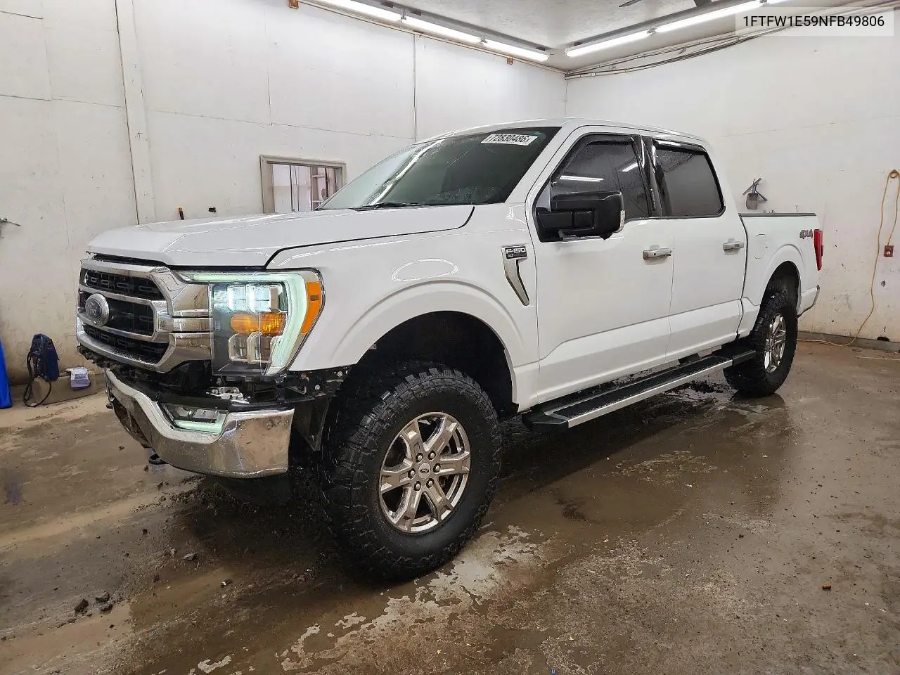 FORD F-150 2022, VIN 1FTFW1E59NFB49806