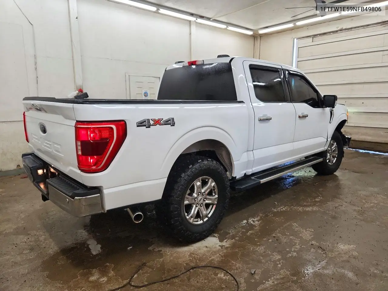 2022 FORD F-150 VIN 1FTFW1E59NFB49806 — фото 3