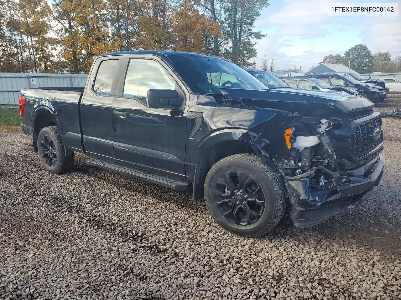 2022 FORD F-150 VIN 1FTEX1EP8NFC00142 — фото 4