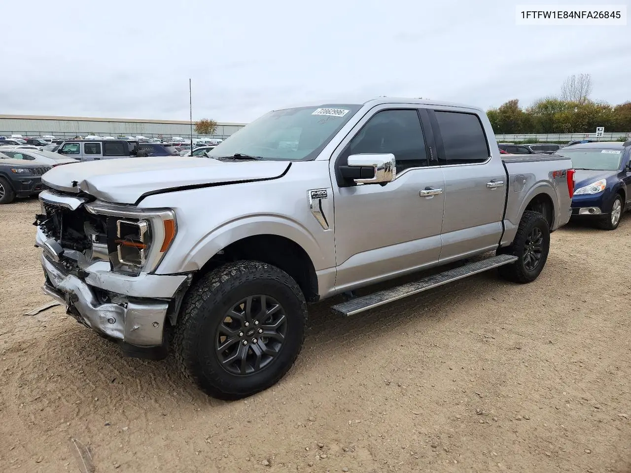 FORD F-150 2022, VIN 1FTFW1E84NFA26845