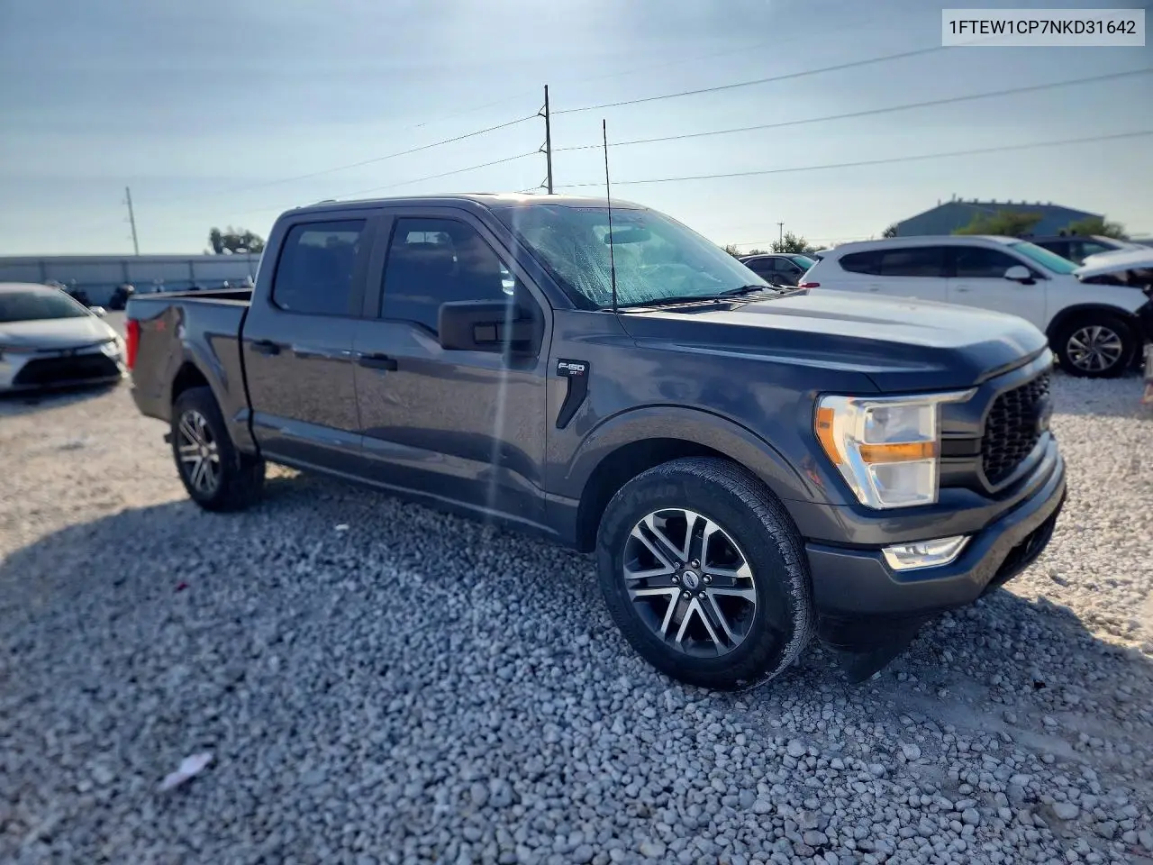 FORD F-150 2022, VIN 1FTEW1CP7NKD31642
