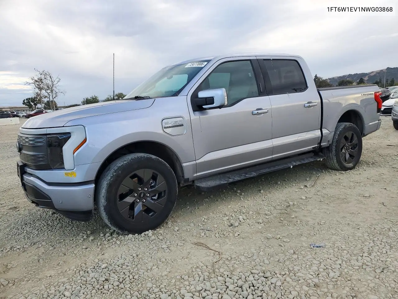 FORD F-150 2022, VIN 1FT6W1EV1NWG03868
